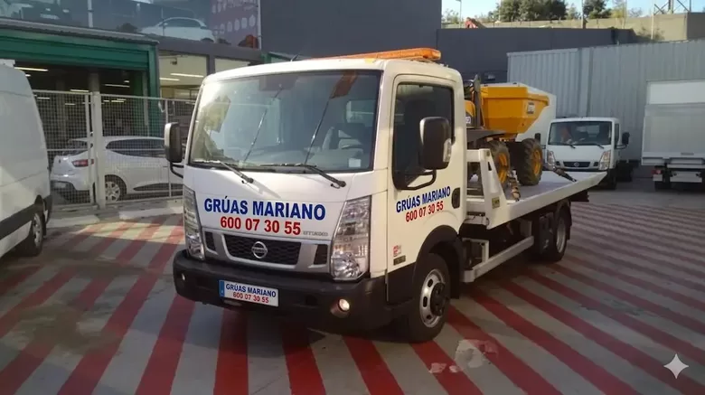 Grúa para Maquinaria Ligera | Grúas Mariano